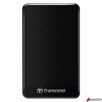 Внешний жесткий диск TRANSCEND StoreJet 25A3 1TB, 2.5&quot;, USB 3.1, черный, TS1TSJ25A3K. 513596