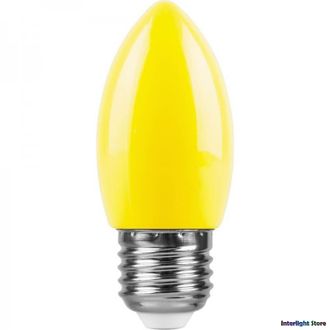 Feron LB-376 1w Yellow 230v 220° E27