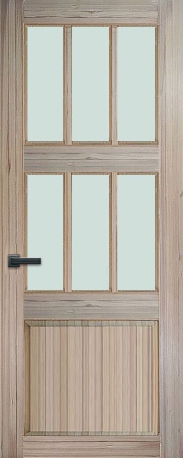 Деревянная дверь из сращенного массива