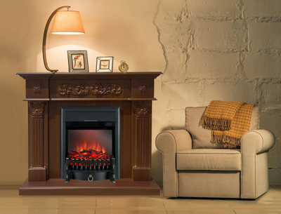 камин Лидс CR с очагом Fobos