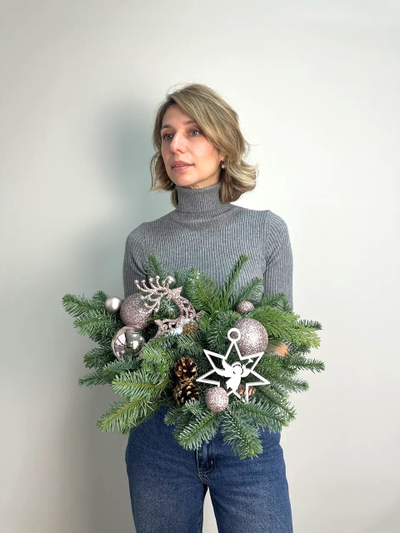 Новогодняя композиция № 1132