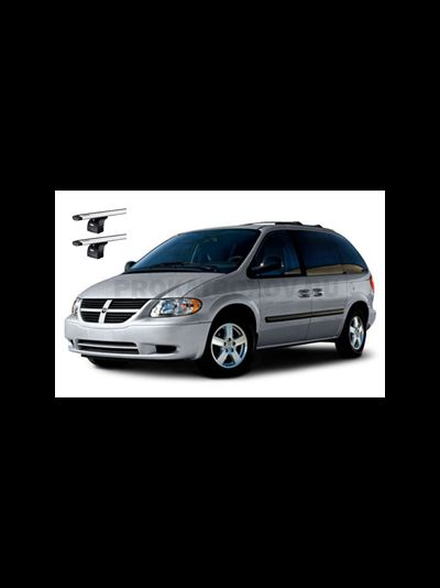 Дуги THULE для KIA Carnival, в штатные места (Т-профиль) 98-14г.в.