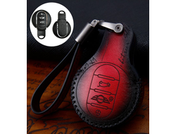 Чехол на ключ Mini Cooper, Hatch, Countryman, Clubman (3 кнопки)