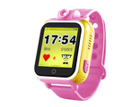 Детские часы-телефон с GPS-трекером Smart Baby Watch GW1000 (Розовые)