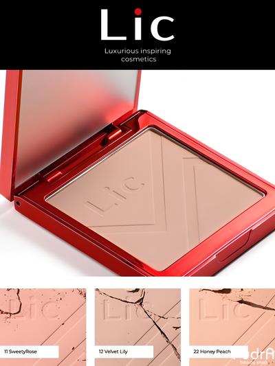 Lic Матовые румяна для лица Matte blush Тон 22 Honey peach 13 гр