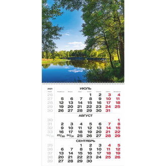 Календарь Атберг98 на 2021 год 290x290 мм (Гармония природы)
