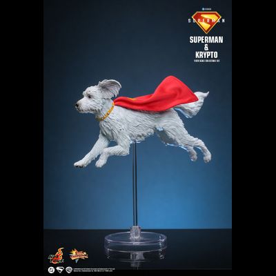 ПРЕДЗАКАЗ - Супермен (Дэвид Коренсвет, "Супермен" 2025 г)  - Коллекционная ФИГУРКА 1/6 Superman &amp; Krypto (MMS812) -  Hot Toys ?ЦЕНА: 39800 РУБ.?