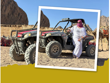 BUGGY-FAHRT (ZWEISITZER) (SONNENAUFGANG / MORGENS / NACHMITTAGS) IN SHARM EL SHEIKH
