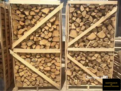 Дрова на паллете