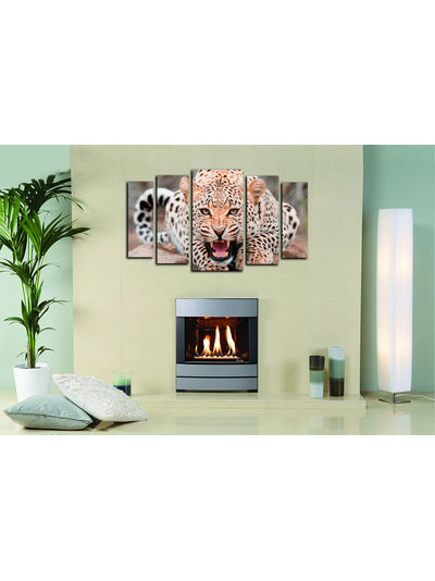 Модульная картина "Свирепый хищник"