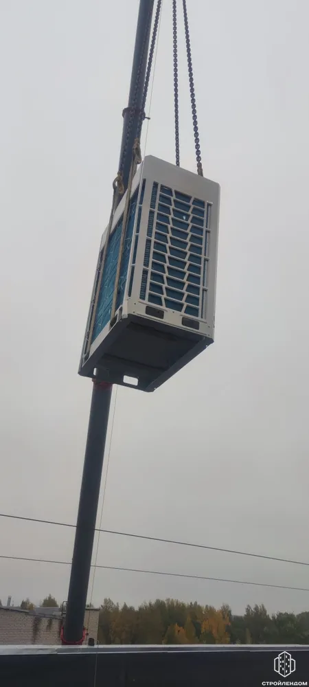 Монтаж VRV и ККБ системы 