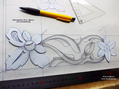 Резная рама по индивидуальным шаблонам и эскизам