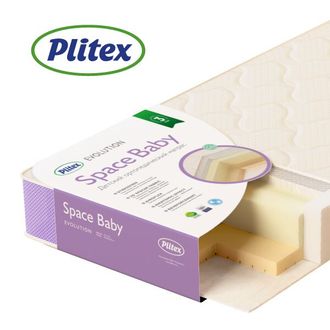 Матрац детский Plitex Space Baby 120х60х12 см