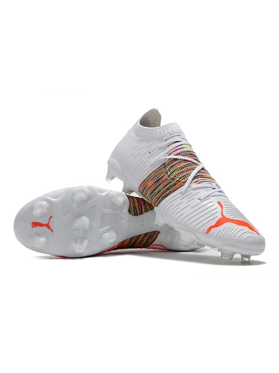 Кроссовки Puma Future FG AG White Red Blast