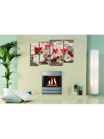 Модульная картина "Ягодные сливки"