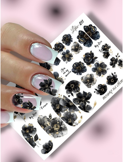 Слайдер-дизайн для ногтей LIKE-211