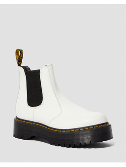 DR. MARTENS 2976 SMOOTH LEATHER PLATFORM CHELSEA BOOTS