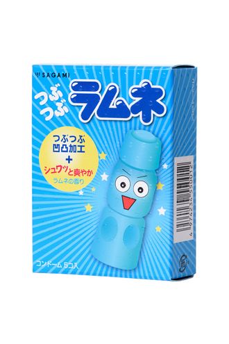 732-1 ПРЕЗЕРВАТИВЫ ЛАТЕКСНЫЕ SAGAMI LEMONADE №5, 19 СМ