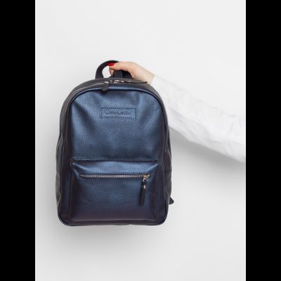 Женский кожаный рюкзак Anzolla Premium indigo (арт. 
3040-56)