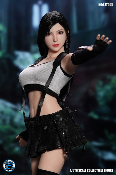 Тифа Локхарт (Final Fantasy VII) Коллекционная ФИГУРКА 1/6 scale Fantasy Fighting Goddess (SET055) - КОМПЛЕКТ БЕЗ ТЕЛА - SUPER DUCK