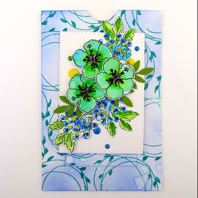 ФП штамп &quot;Круг с листьями&quot;