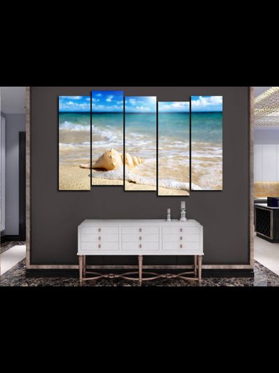 Модульная картина "Теплые волны"