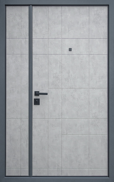 Стальная дверь    «Байкал» (двустворчатая)