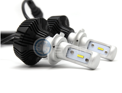 Светодиодные лампы CP-ZES H7, 12-24V, 25W, чипы LUXEON ZES, световой поток 4000Lm, возможность юстировки (комплект, 2шт)