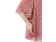 Туника свободного силуэта из шифона Арт. 1122 (цвет розовый) Размеры 58-76