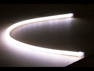 Гибкая трубка DRL+поворотник, 85см, 1шт