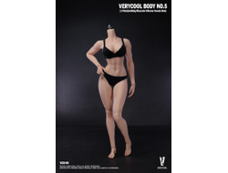 ПРЕДЗАКАЗ - Мускулистое бесшовное женское тело - Коллекционная фигурка 1/6 Silicone Female Body Bodybuilding Muscular Physique Natural Skin Tone (VCD-05B) - VERYCOOL  ?ЦЕНА: 9900 РУБ.?