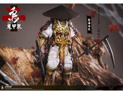 Самурай-кузнечик, бронзовый - КОЛЛЕКЦИОННАЯ ФИГУРКА 1/12 Soldier - Gweitong series 2 (CT00D) - CROW TOYS