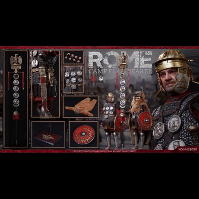 Римский знаменосец  - Коллекционная ФИГУРКА 1/6 scale Imperial Army — Camp flag bearer (HH18020) - HAOYUTOYS