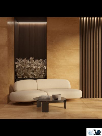 Керамогранит Creto Foil Palladium Gold 60х120 см