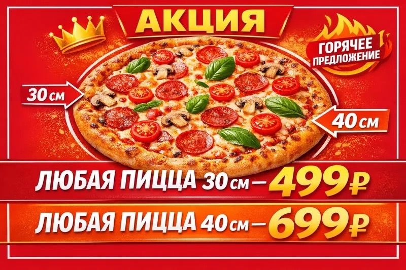пицца