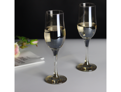 Бокал для шампанского "графит"