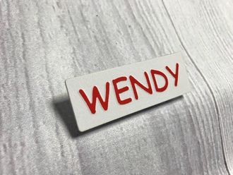 Бейдж Wendy, бейджик Wendy