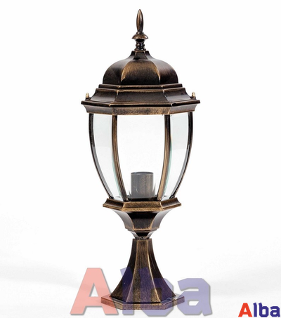 Садово парковый светильник Arsenal 204 gold