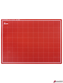 Коврик (мат) для резки ОСТРОВ СОКРОВИЩ, 5-ти слойный, А2 (600×450 мм), двусторонний, толщина 3 мм. 237443