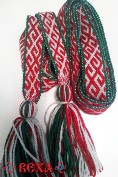 Мужской обережный пояс