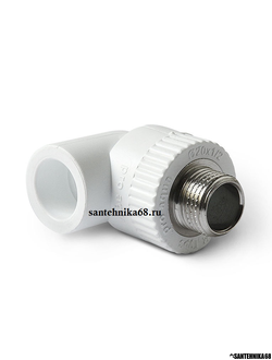 Уголок PP-R комбинированный с наружной резьбой Pro-Aqua