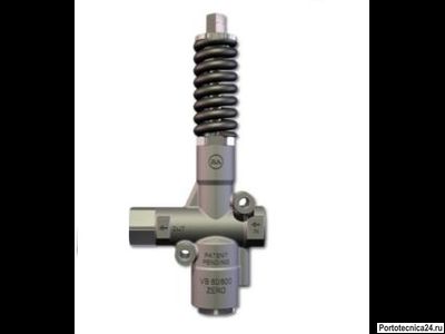 Регулировочный клапан VB 60/600 Zero Unload вход 1/2" г, выход 1/2" г. 60 л/мин 600 бар нерж.