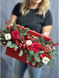 Новогодние букеты