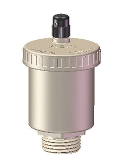 Воздухоотводчик прямой никелированный 1/2" "VIEIR" PF507