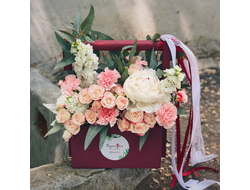 Доставка цветов в Волгограде - FLOWER34.RU - Цветочный ящик "Весна пришла"