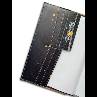 Ежедневник со сменной обложкой "Мяч рисованный BLACK"