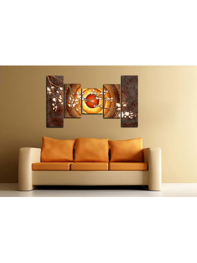 Модульная картина &quot;Сакура и солнце&quot;