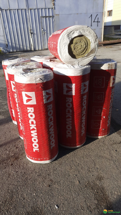 Мат прошивной ROCKWOOL WIRED MAT 80 4000х1000х50 мм