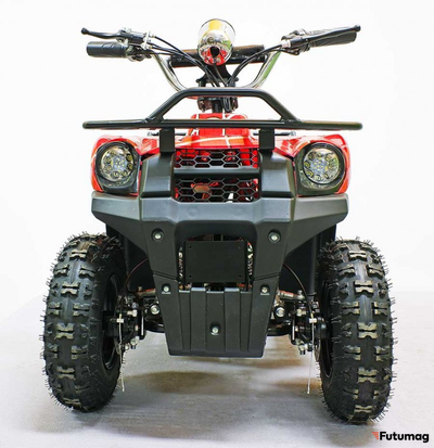 Квадроцикл GreenCamel Gobi K40 (30Ah 36V 800W R6 Цепной привод) быстросъем, Красный паук