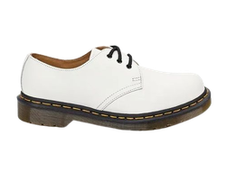 Полуботинки Dr.Martens 1461 с желтой строчкой черные